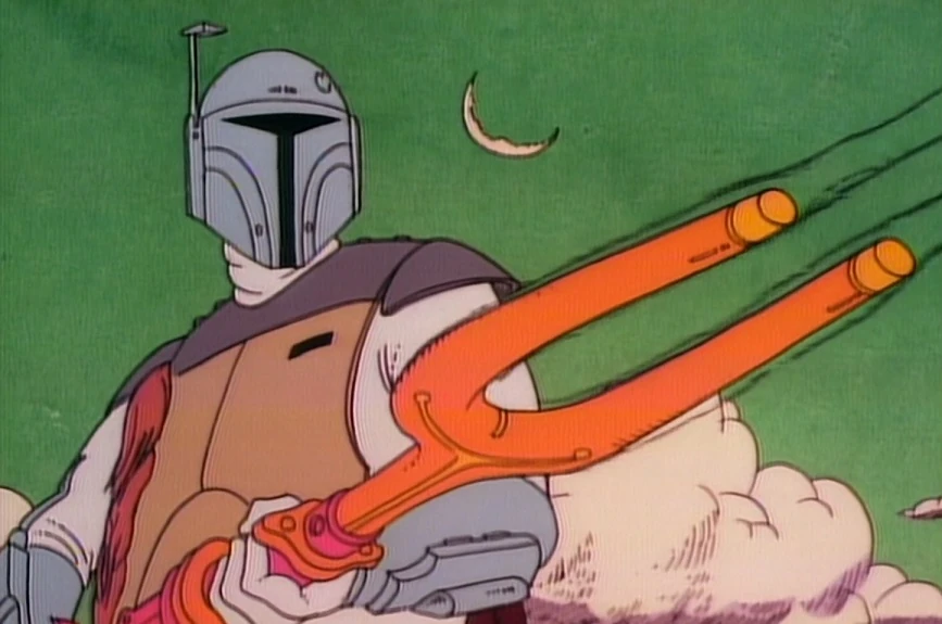 Boba Fett from the Star Wars Christmas Special