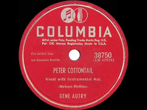 Gene Autry: Peter Cottontail