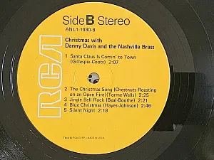 Christmas with Danny Davis and the Nashville Brass Album