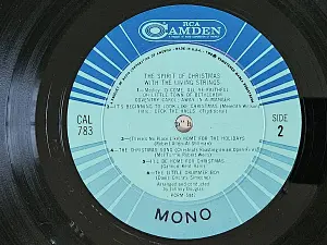 The Spirit of Christmas with the Living Strings (Mono) Album