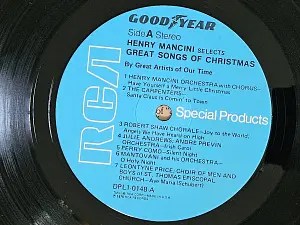 Henry Mancini Selects Great Songs of Christmas by Great Artists of Our Time Album